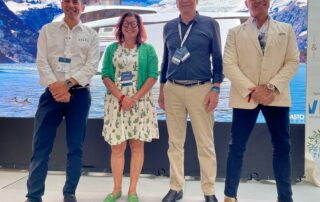 From left, Mr Piccione , Mrs Amerio, Mr De Basto, Mr Morillo