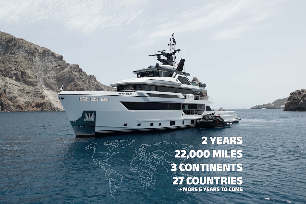 M/Y Maverick: un explorer yacht di lusso che unisce innovazione, prestazioni eccellenti e un viaggio epico verso i confini del mondo.