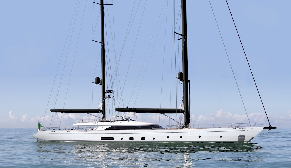 Perini Navi vara Katana, ketch di 60metri: lusso, innovazione e performance. Consegna prevista per il 2025.